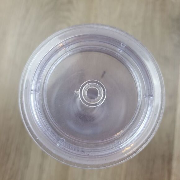 Starbucks Double Wall Insulated Clear Cold Cup 2011 24oz - Picture 3 of 7